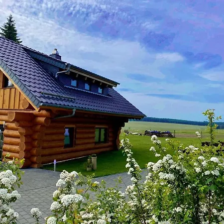 Naturstammhaus Und Zum Brockenbaecker דירה טאנה