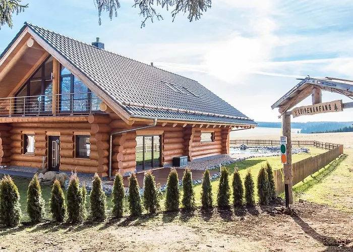 Naturstammhaus Und Zum Brockenbaecker Tanne