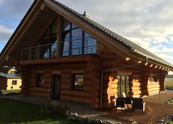 Naturstammhaus Und Zum Brockenbaecker Lejlighed Tanne