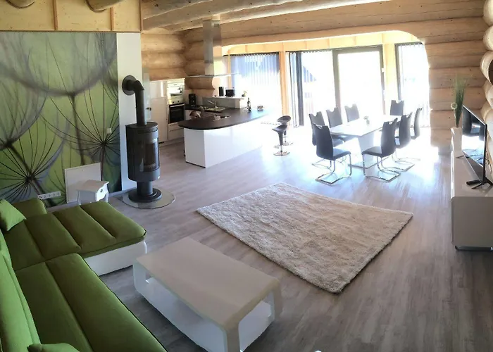 Naturstammhaus Und Zum Brockenbaecker Lejlighed Tanne