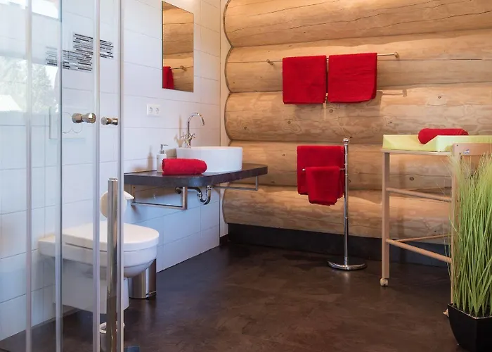 Naturstammhaus Und Zum Brockenbaecker Lejlighed Tanne